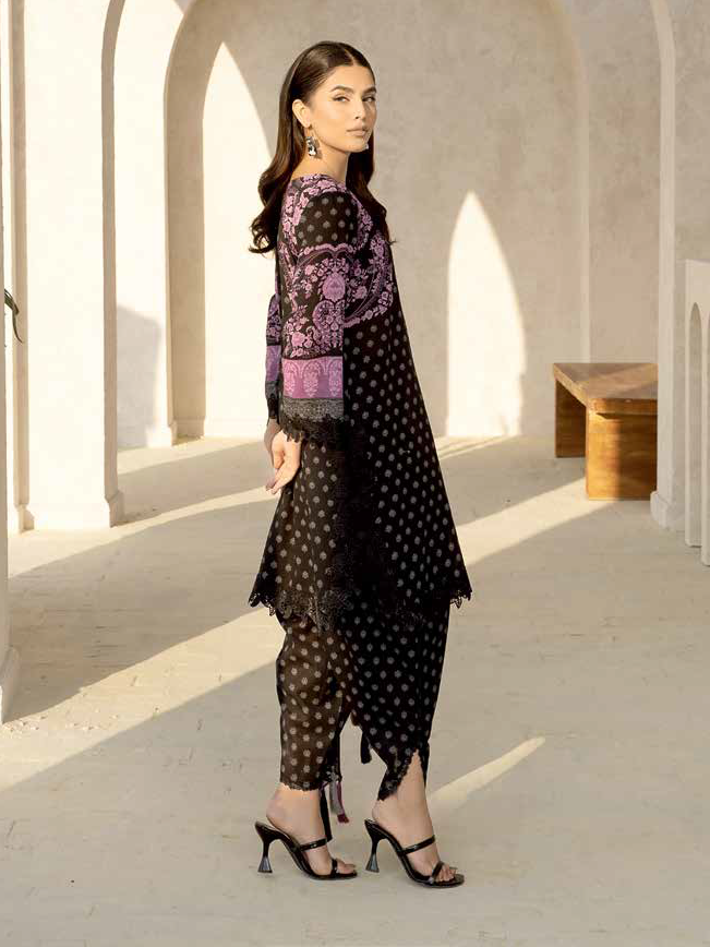 Charizma C-Print Vol-02 Unstitched Printed Lawn 3Pc Suit CP4-10