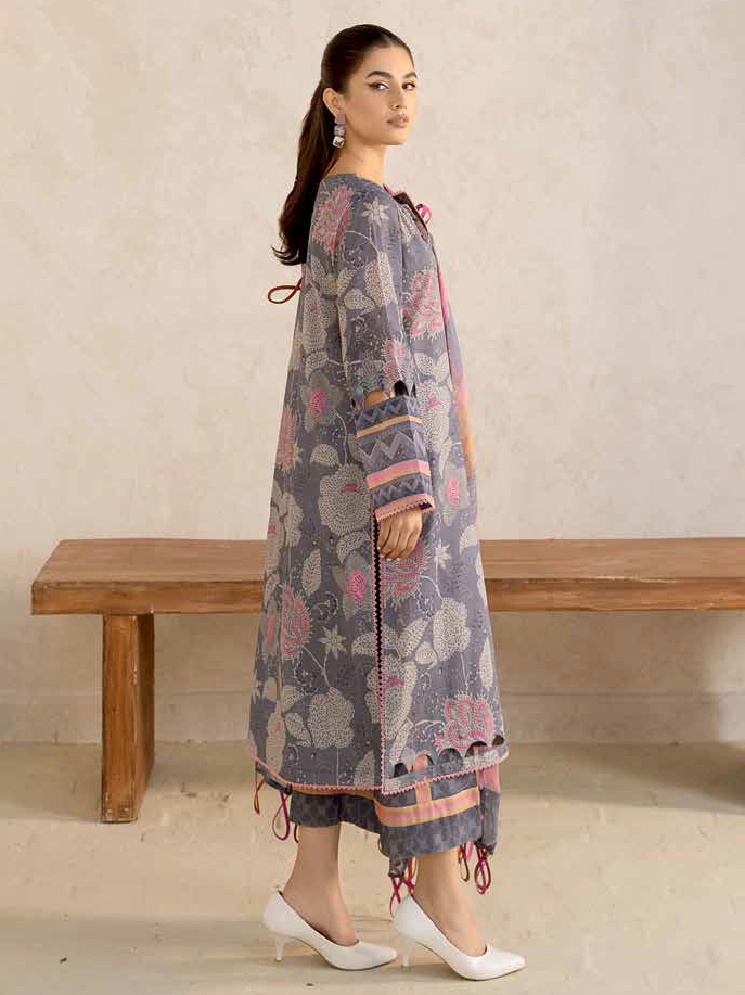 Charizma C-Print Vol-02 Unstitched Printed Lawn 3Pc Suit CP4-11