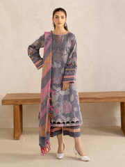 Charizma C-Print Vol-02 Unstitched Printed Lawn 3Pc Suit CP4-11