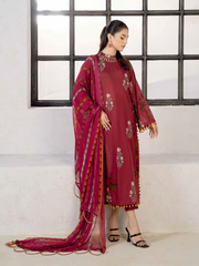 Charizma C-Print Vol-02 Unstitched Printed Lawn 3Pc Suit CP4-14