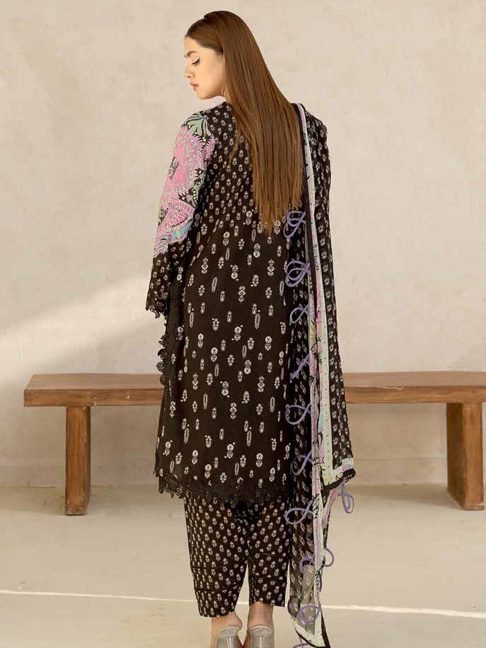 Charizma C-Print Vol-02 Unstitched Printed Lawn 3Pc Suit CP4-16