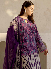 Charizma C-Print Vol-02 Unstitched Printed Lawn 3Pc Suit CP4-17