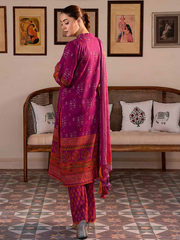 Charizma C-Print Vol-03 Unstitched Printed Lawn 3Pc Suit CP4-22