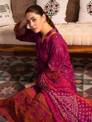 Charizma C-Print Vol-03 Unstitched Printed Lawn 3Pc Suit CP4-22