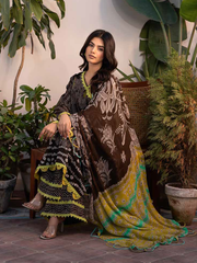 Charizma C-Print Vol-03 Unstitched Printed Lawn 3Pc Suit CP4-28