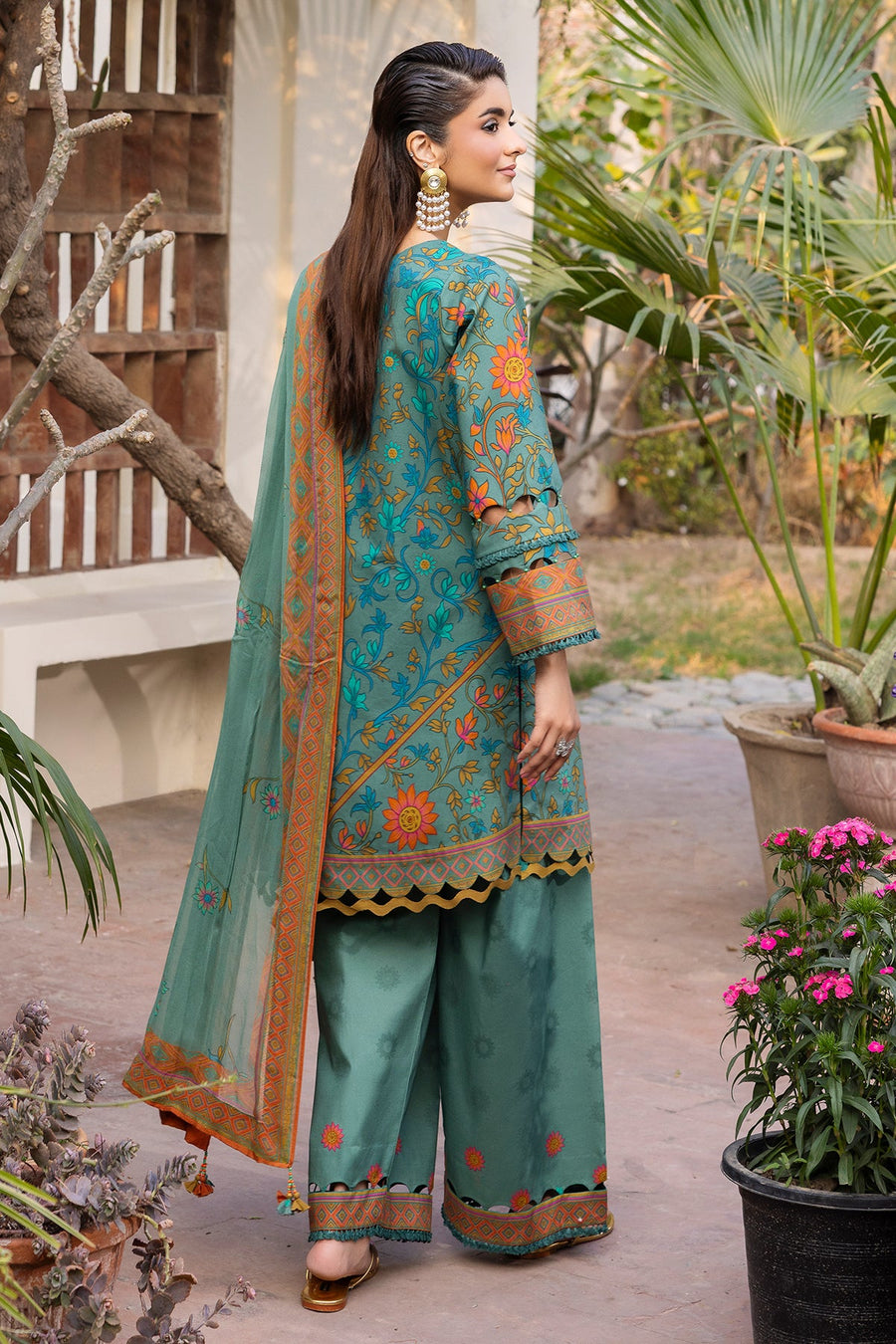 Charizma C-Print Vol-01 Unstitched Lawn 3Pc Suit CP6-03
