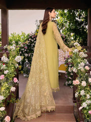 Charizma Shehnai Premium Embroidered Chiffon Unstitched 3Pc Suit CPC-01