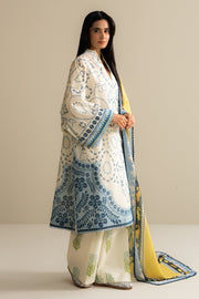 Coco by Zara Shahjahan Prints Unstitched Lawn 3Pc Suit D-02A NELEA