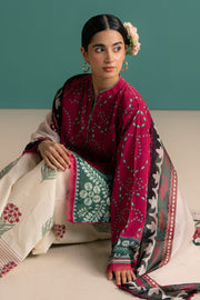 Coco by Zara Shahjahan Prints Unstitched Lawn 3Pc Suit D-02B NELEA