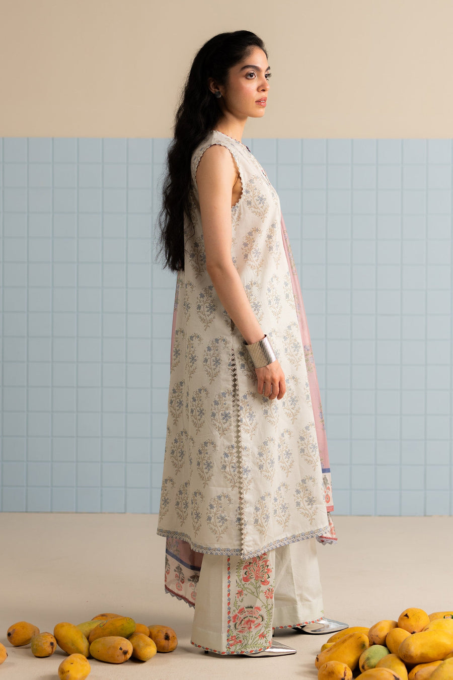 Coco by Zara Shahjahan Prints Unstitched Lawn 3Pc Suit D-03B TINSA