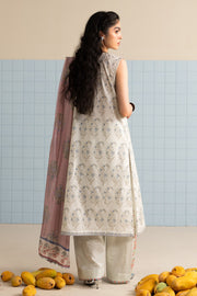 Coco by Zara Shahjahan Prints Unstitched Lawn 3Pc Suit D-03B TINSA