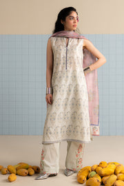Coco by Zara Shahjahan Prints Unstitched Lawn 3Pc Suit D-03B TINSA
