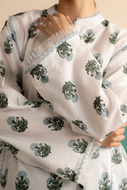 Coco by Zara Shahjahan Prints Unstitched Lawn 3Pc Suit D-04B ZOFI