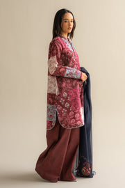 Coco by Zara Shahjahan Prints Unstitched Lawn 3Pc Suit D-05A MEVI