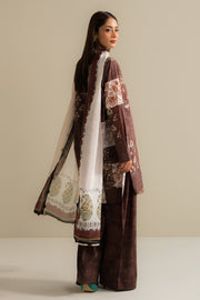Coco by Zara Shahjahan Prints Unstitched Lawn 3Pc Suit D-05B MEVI