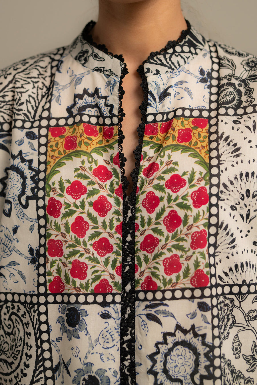 Coco by Zara Shahjahan Prints Unstitched Lawn 3Pc Suit D-08B ELRA