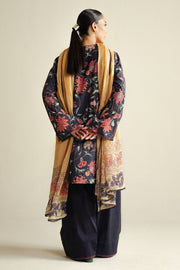 Coco by Zara Shahjahan Prints Unstitched Cotton 3Pc Suit D-01B Meadow