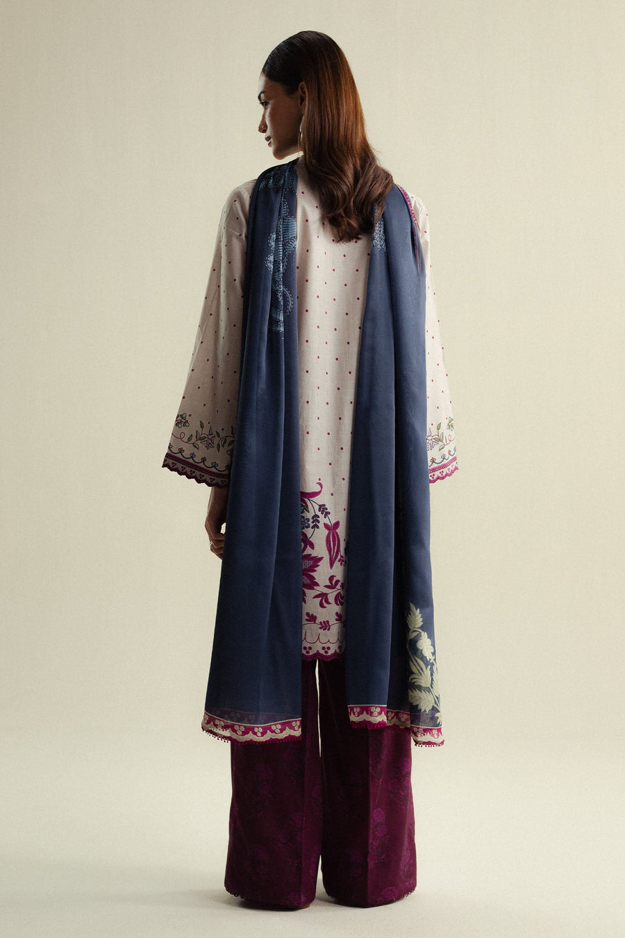 Coco by Zara Shahjahan Prints Unstitched Cotton 3Pc Suit D-02A Muse