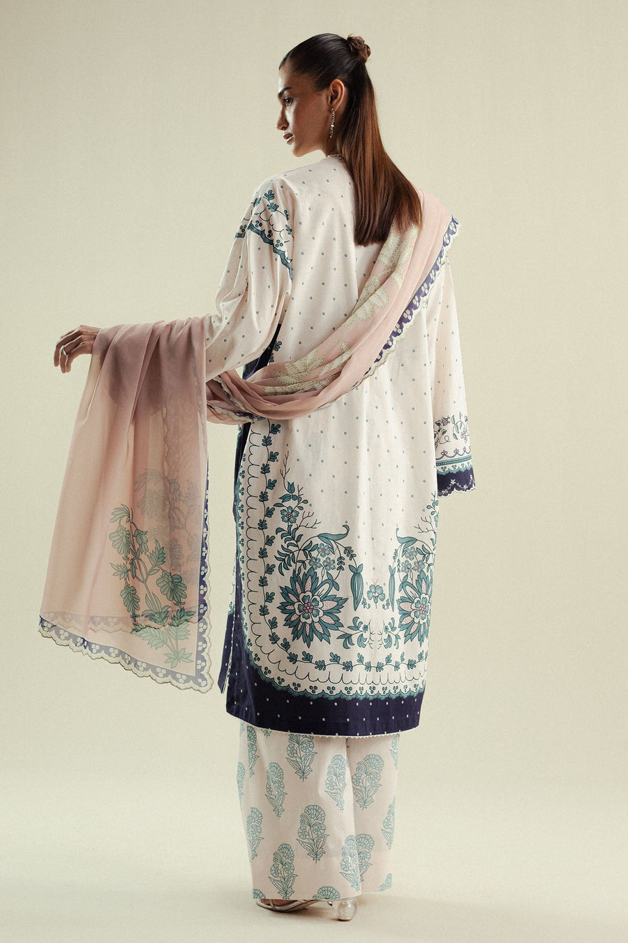 Coco by Zara Shahjahan Prints Unstitched Cotton 3Pc Suit D-02B Muse
