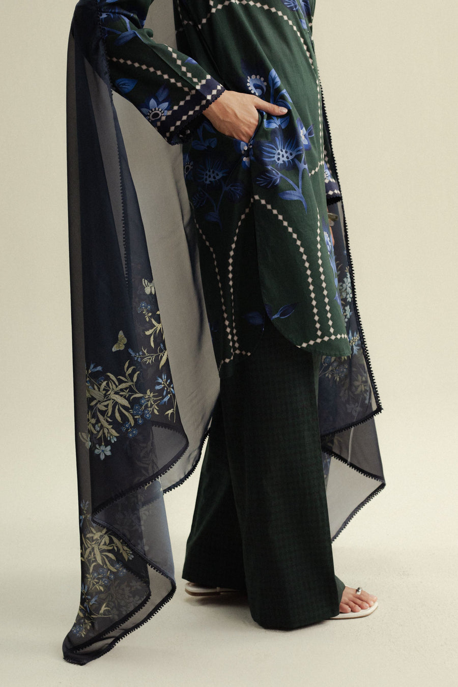 Coco by Zara Shahjahan Prints Unstitched Cotton 3Pc Suit D-03B Loom