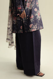 Coco by Zara Shahjahan Prints Unstitched Cotton 3Pc Suit D-04A Aster