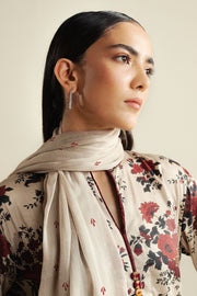 Coco by Zara Shahjahan Prints Unstitched Cotton 3Pc Suit D-04B Aster