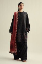Coco by Zara Shahjahan Prints Unstitched Cotton 3Pc Suit D-05A Fable