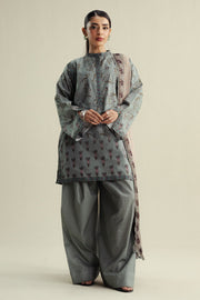 Coco by Zara Shahjahan Prints Unstitched Cotton 3Pc Suit D-05B Fable