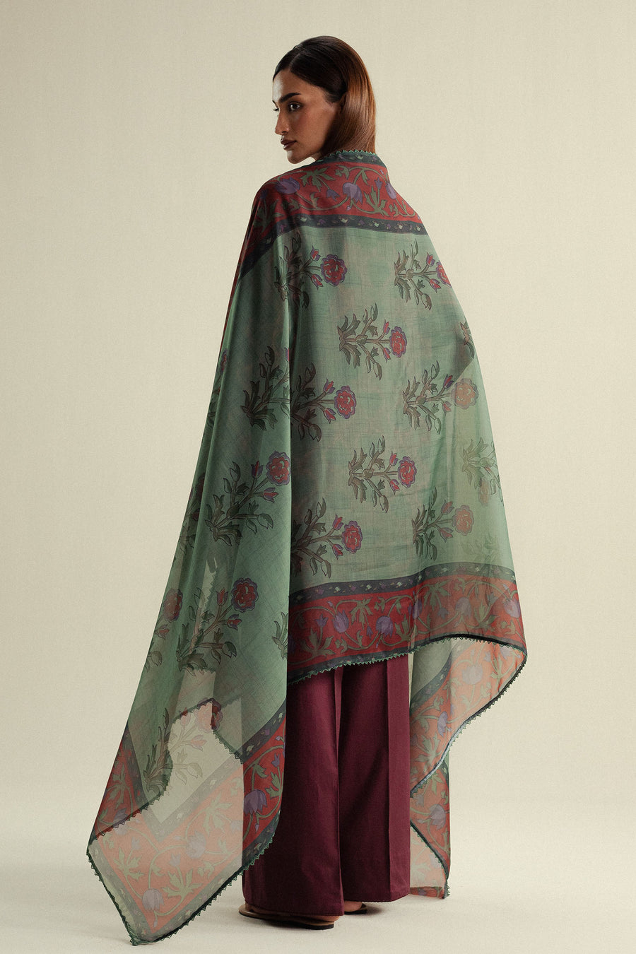 Coco by Zara Shahjahan Prints Unstitched Cotton 3Pc Suit D-06B Rove