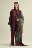 Coco by Zara Shahjahan Prints Unstitched Cotton 3Pc Suit D-06B Rove