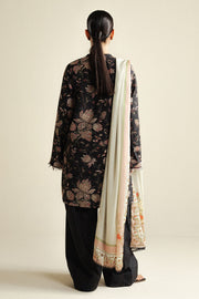 Coco by Zara Shahjahan Prints Unstitched Cambric 3Pc Suit D-08B Daisy