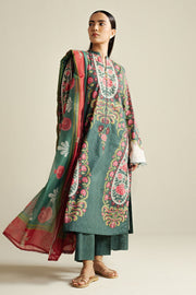 Coco by Zara Shahjahan Prints Unstitched Cambric 3Pc Suit D-09A SOL
