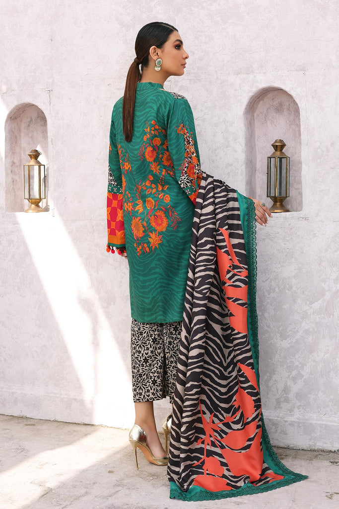 Charizma Print Melody Unstitched Embroidered Staple 3Pc Suit CPMW3-01