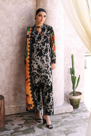 Charizma Print Melody Unstitched Embroidered Staple 3Pc Suit CPMW3-02