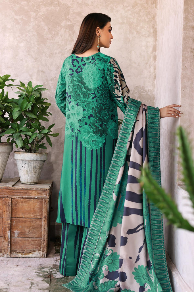 Charizma Print Melody Unstitched Embroidered Staple 3Pc Suit CPMW3-05