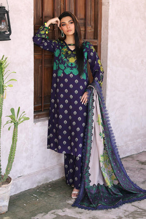 Charizma Print Melody Unstitched Embroidered Staple 3Pc Suit CPMW3-07