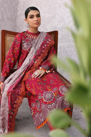 Charizma Print Melody Unstitched Embroidered Staple 3Pc Suit CPMW3-08