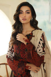 Charizma Print Melody Unstitched Embroidered Staple 3Pc Suit CPMW3-09