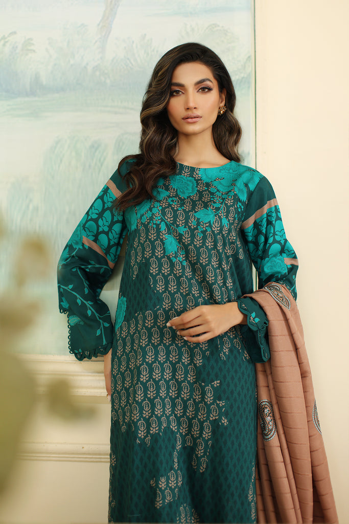Charizma Print Melody Unstitched Embroidered Staple 3Pc Suit CPMW3-10