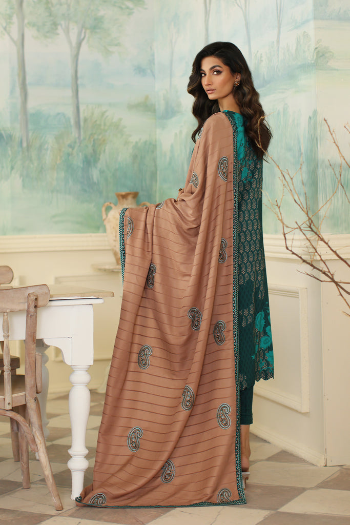 Charizma Print Melody Unstitched Embroidered Staple 3Pc Suit CPMW3-10