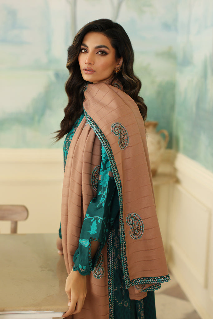Charizma Print Melody Unstitched Embroidered Staple 3Pc Suit CPMW3-10