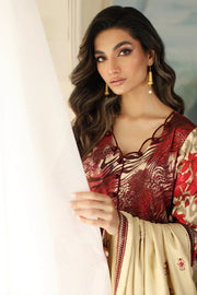 Charizma Print Melody Unstitched Embroidered Staple 3Pc Suit CPMW3-11