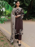 Charizma C-Print Unstitched Linen with Wool Shawl 3 Piece Suit CPW-03