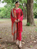 Charizma C-Print Unstitched Linen with Wool Shawl 3 Piece Suit CPW-05