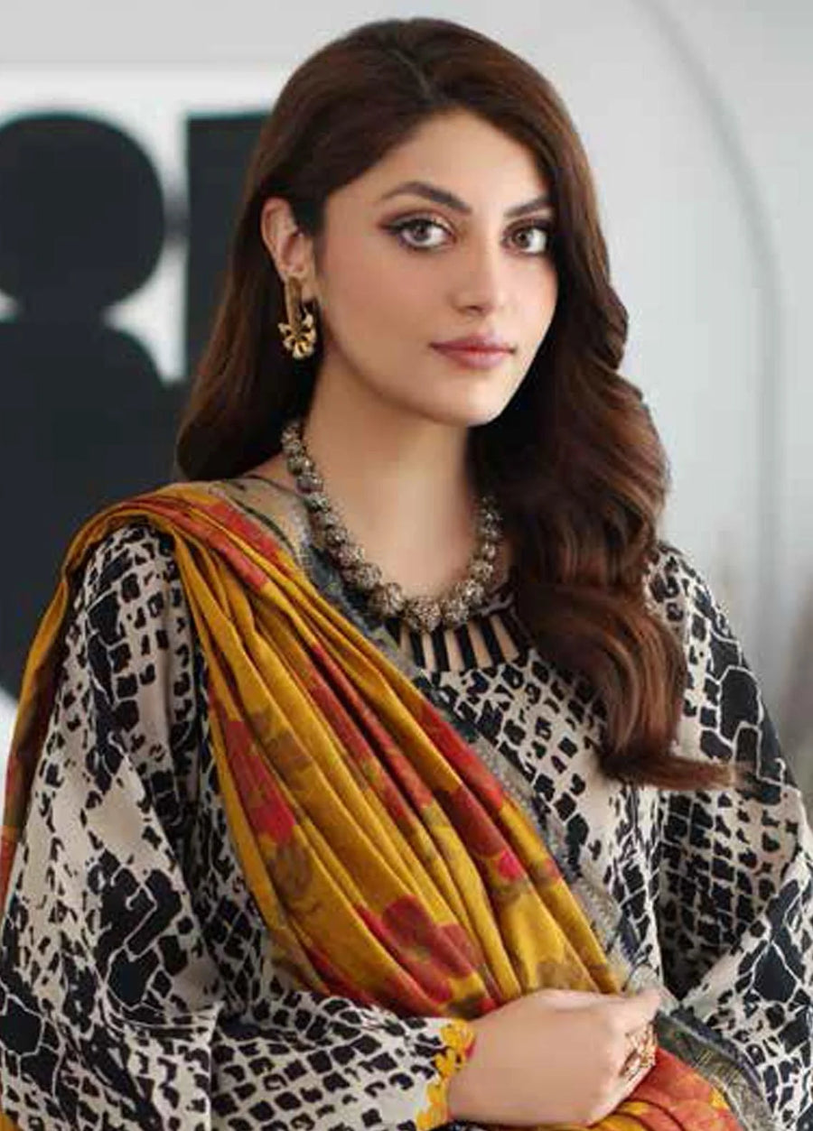 Charizma C-Print Vol-02 Unstitched Printed Linen 3Pc Suit CPW3-11