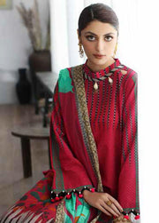 Charizma C-Print Vol-02 Unstitched Printed Linen 3Pc Suit CPW3-13