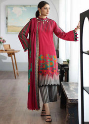 Charizma C-Print Vol-02 Unstitched Printed Linen 3Pc Suit CPW3-13