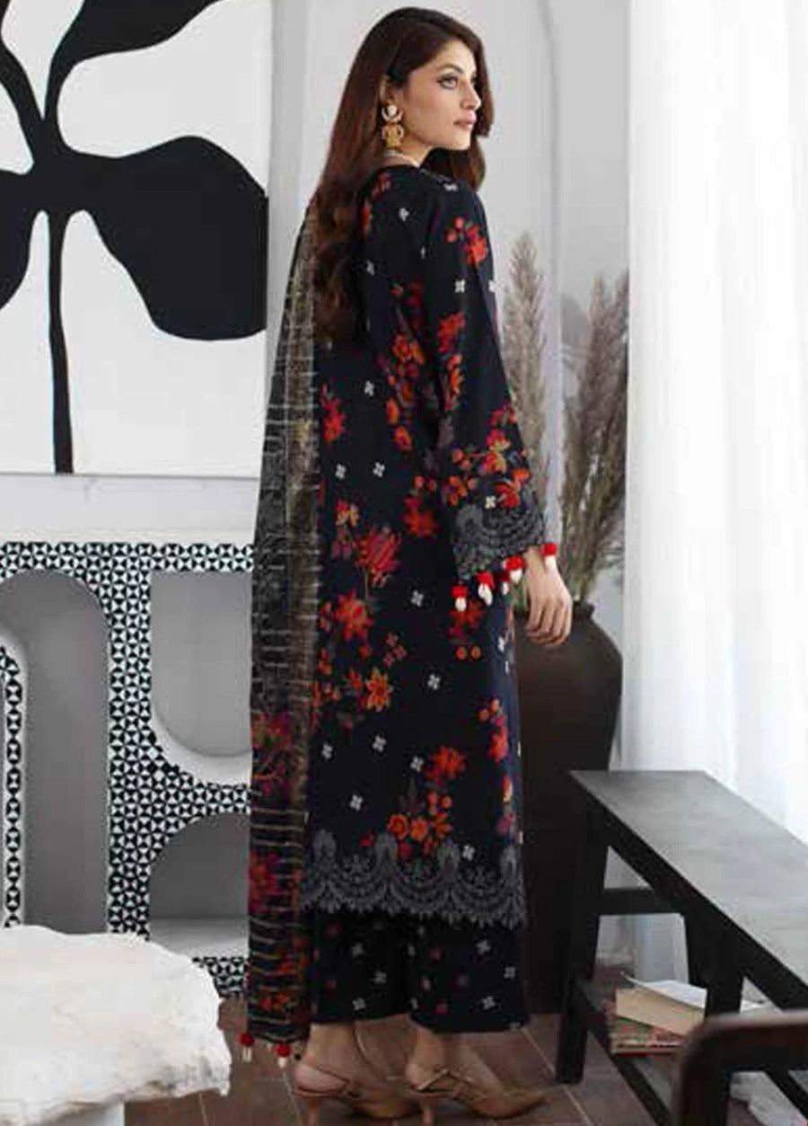 Charizma C-Print Vol-02 Unstitched Printed Linen 3Pc Suit CPW3-14