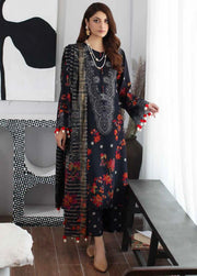 Charizma C-Print Vol-02 Unstitched Printed Linen 3Pc Suit CPW3-14