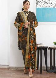 Charizma C-Print Vol-02 Unstitched Printed Linen 3Pc Suit CPW3-17